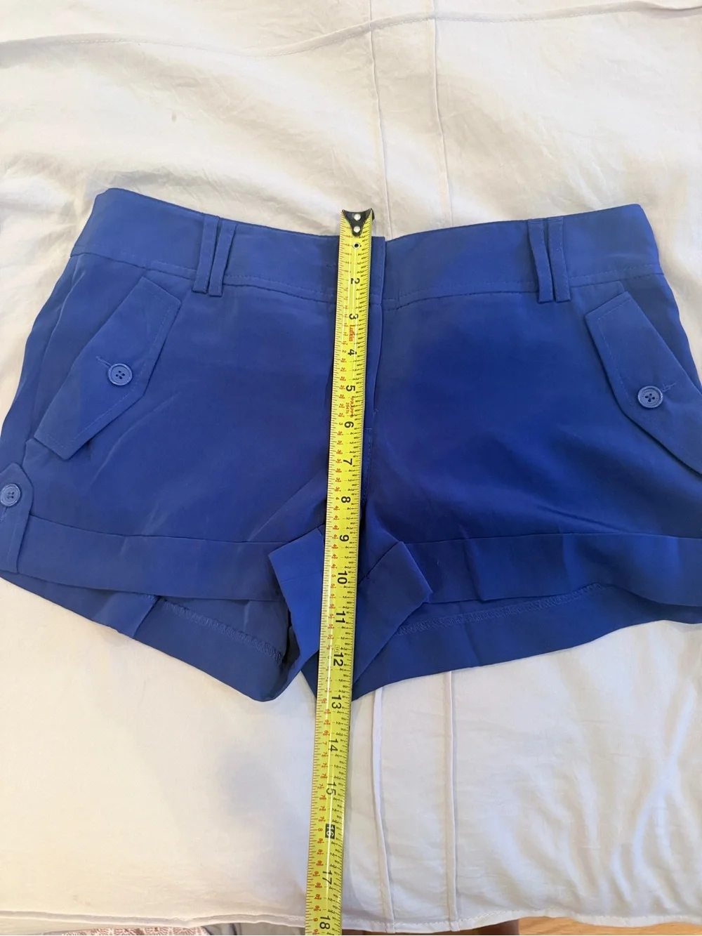 Express Royal Blue Tailored Shorts